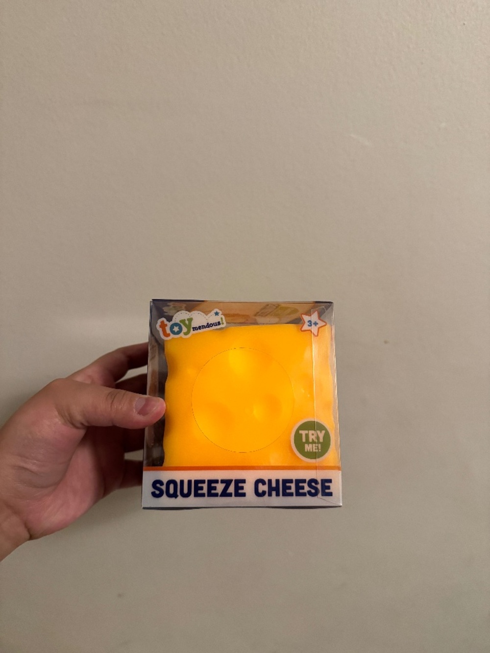 Toymendous cheese squishy - viral